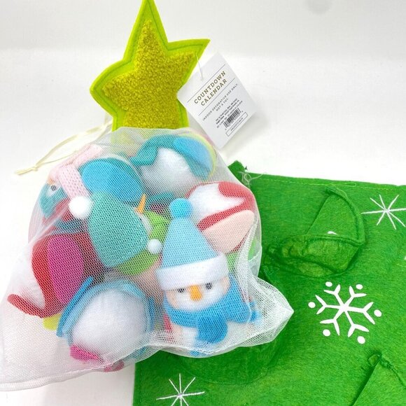 Target 31" Featherly Friends™ Christmas Tree Hanging Fabric Countdown Calendar - Picture 5 of 11